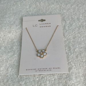 2/$10 LC 16” Necklace Mother of Pearl